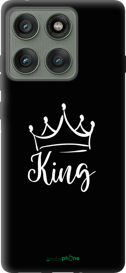 Силіконовий чехол Queen & King для нього для Motorola Edge 60 Pro 5G - 5521u-4020 изображение 