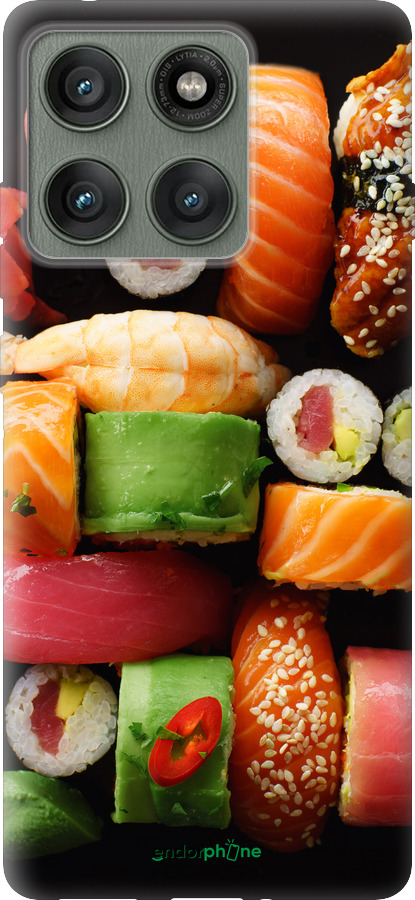 Силиконовый чехол Суши v2 для Motorola Edge 60 Pro 5G - 5539u-4020 изображение 