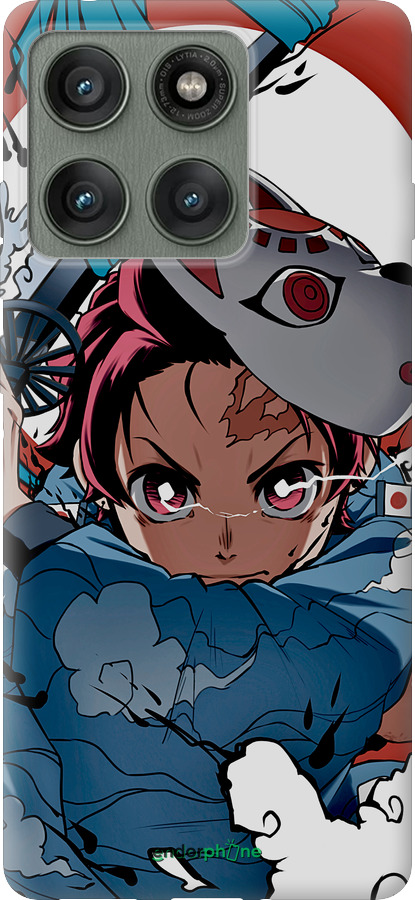 Силіконовий чехол Танджиро Камадо для Motorola Edge 60 Pro 5G - 5574u-4020 изображение 