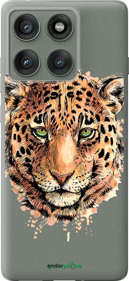 Силіконовий чехол Леопард v2 для Motorola Edge 60 Pro 5G - 5606u-4020 изображение 