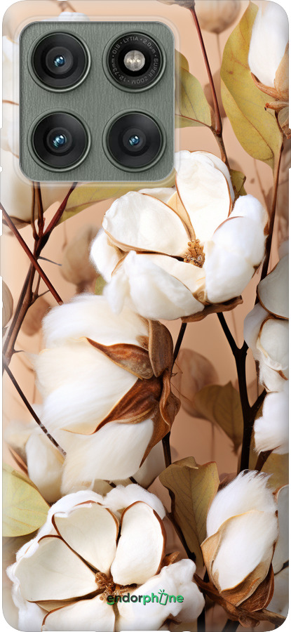 Силиконовый чехол Хлопок для Motorola Edge 60 Pro 5G - 5665u-4020 изображение 