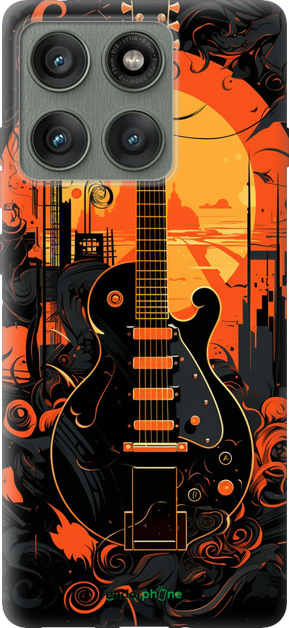 Силиконовый чехол Гитара для Motorola Edge 60 Pro 5G - 5957u-4020 изображение 