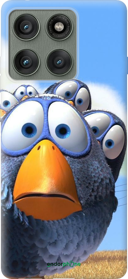 Силіконовий чехол Angry Birds для Motorola Edge 60 Pro 5G - 6008u-4020 изображение 