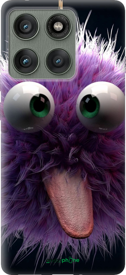 Силіконовий чехол Пухнастик для Motorola Edge 60 Pro 5G - 6017u-4020 изображение 