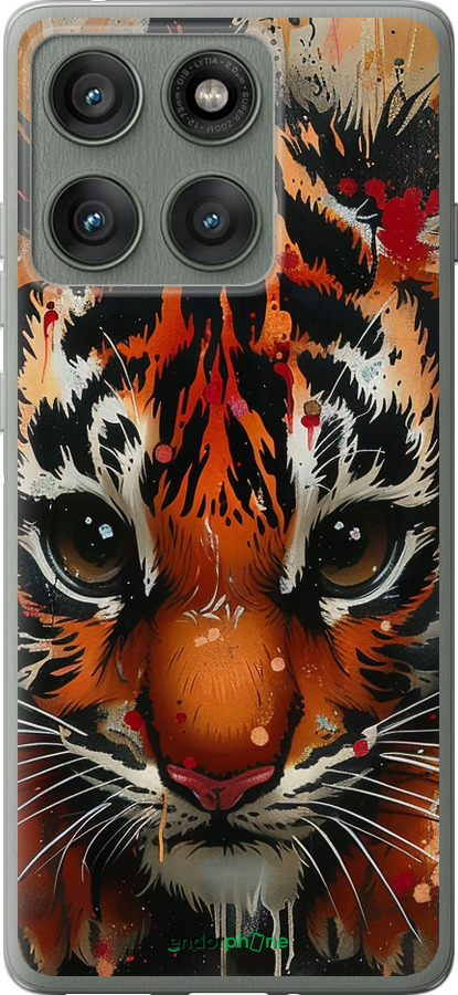 Силіконовий чехол Mini tiger для Motorola Edge 60 Pro 5G - 6052u-4020 изображение 