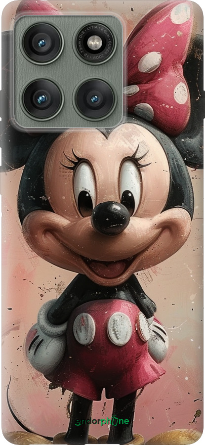 Силиконовый чехол Minnie Mouse для Motorola Edge 60 Pro 5G - 6054u-4020 изображение 
