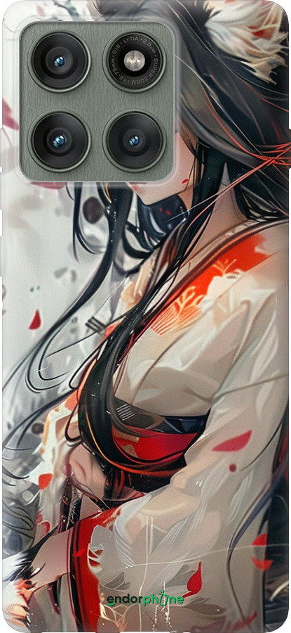 Силиконовый чехол Кицуне для Motorola Edge 60 Pro 5G - 6073u-4020 изображение 