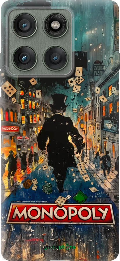 Силиконовый чехол Метрополис игры для Motorola Edge 60 Pro 5G - 6085u-4020 изображение 