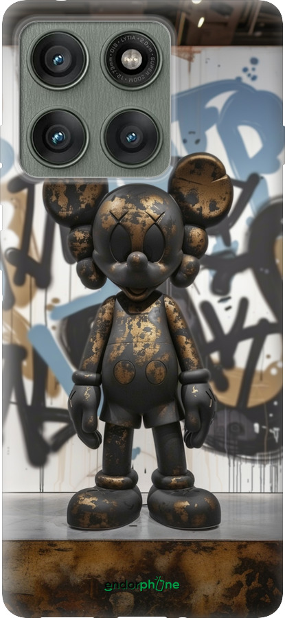 Силиконовый чехол Bronze kaws v2 для Motorola Edge 60 Pro 5G - 6098u-4020 изображение 