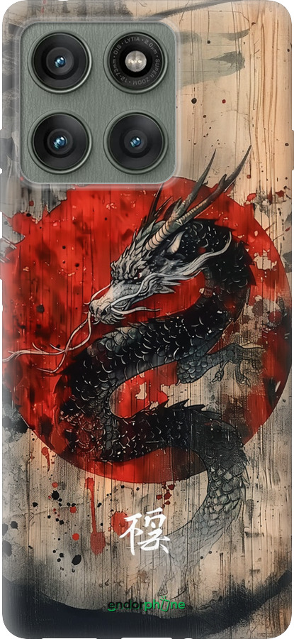 Силіконовий чехол Східний дух для Motorola Edge 60 Pro 5G - 6100u-4020 изображение 