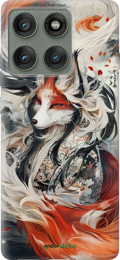 Силиконовый чехол Дух кицунэ' для Motorola Edge 60 Pro 5G - 6107u-4020 изображение 