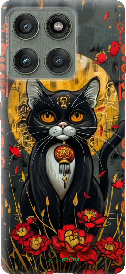 Силиконовый чехол China Cat для Motorola Edge 60 Pro 5G - 6134u-4020 изображение 
