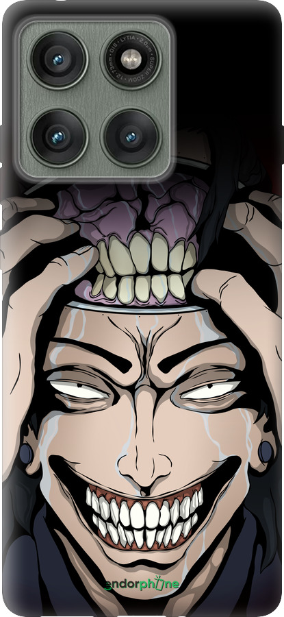 Силиконовый чехол Магическая Битва Kenjaku для Motorola Edge 60 Pro 5G - 6151u-4020 изображение 