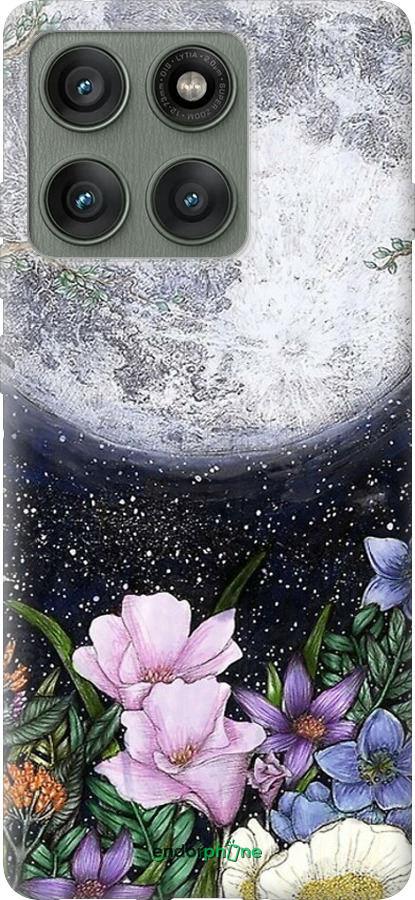 Силиконовый чехол Полночь в саду для Motorola Edge 60 Pro 5G - 6259u-4020 изображение 