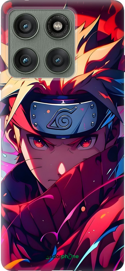 Силиконовый чехол Наруто для Motorola Edge 60 Pro 5G - 6274u-4020 изображение 