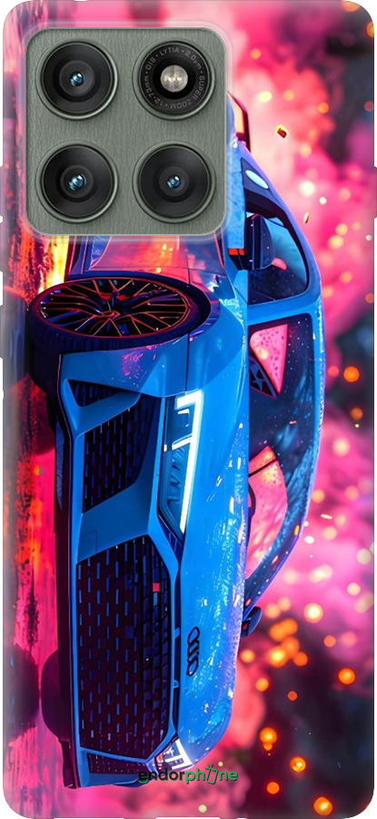 Силиконовый чехол Ауди для Motorola Edge 60 Pro 5G - 6286u-4020 изображение 