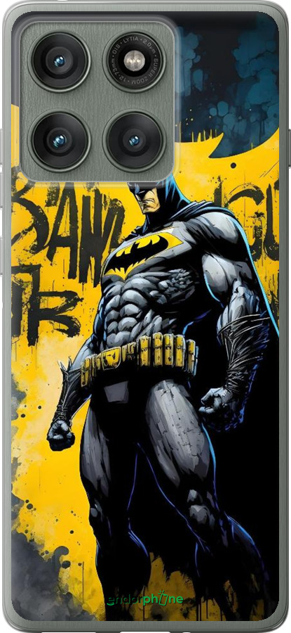 Силиконовый чехол Бетмен для Motorola Edge 60 Pro 5G - 6290u-4020 изображение 