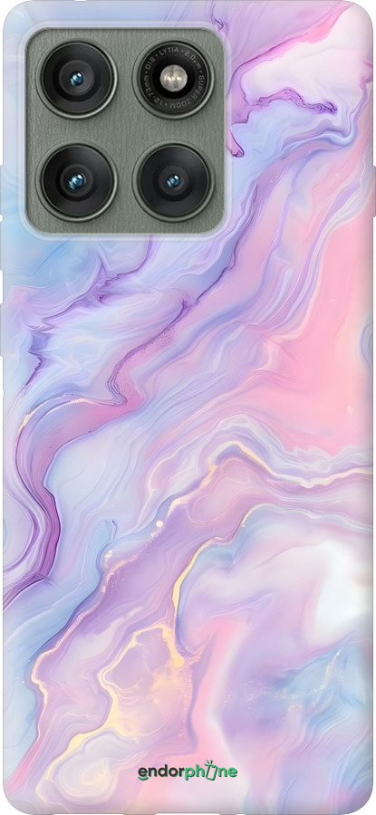 Силіконовий чехол Нежный мрамор для Motorola Edge 60 Pro 5G - 6310u-4020 изображение 