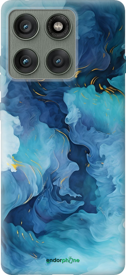 Силиконовый чехол Акварель для Motorola Edge 60 Pro 5G - 6320u-4020 изображение 