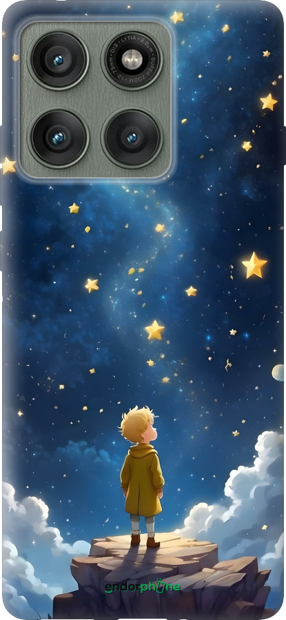 Силиконовый чехол Маленький принц для Motorola Edge 60 Pro 5G - 6326u-4020 изображение 