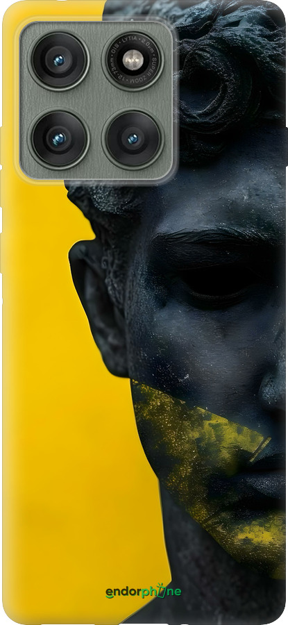 Силиконовый чехол Статуя арт для Motorola Edge 60 Pro 5G - 6330u-4020 изображение 