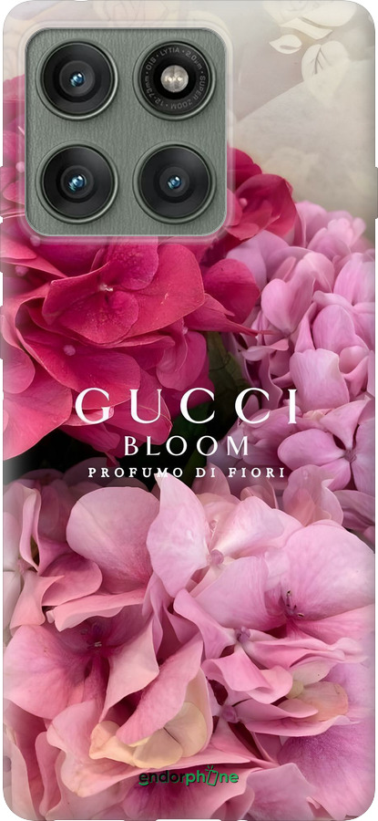 Силиконовый чехол Гучи для Motorola Edge 60 Pro 5G - 6341u-4020 изображение 