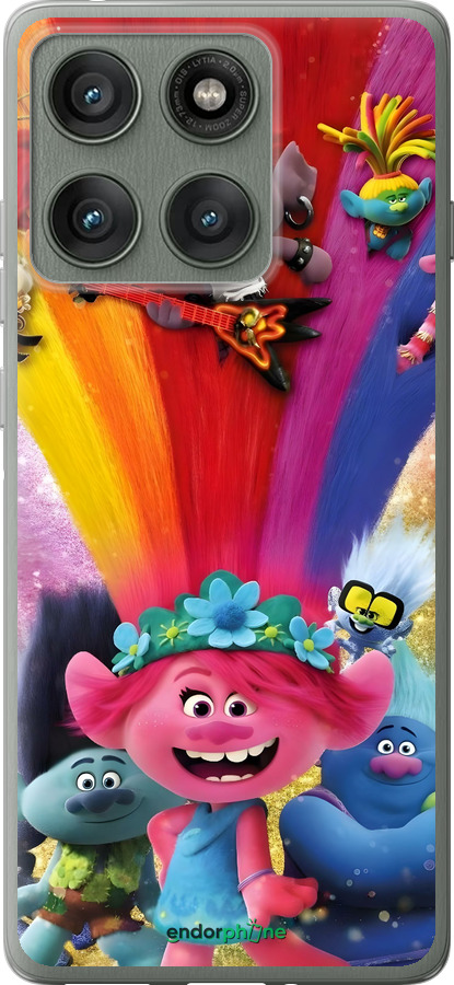 Силиконовый чехол Троли для Motorola Edge 60 Pro 5G - 6343u-4020 изображение 