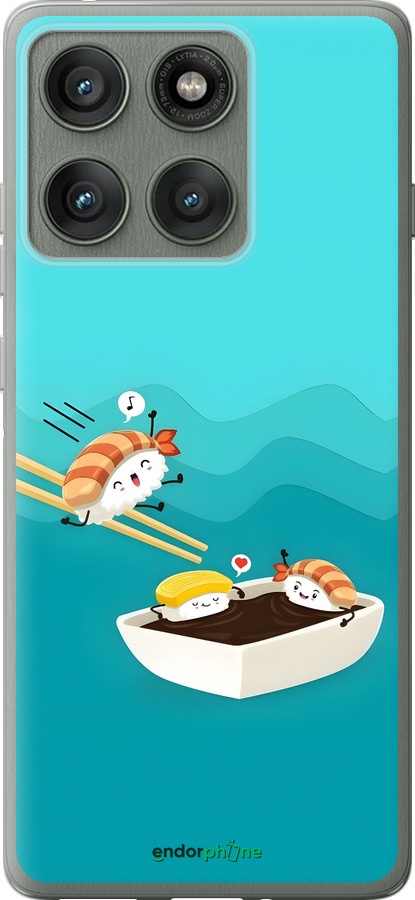 Силиконовый чехол Суши для Motorola Edge 60 Pro 5G - 6354u-4020 изображение 