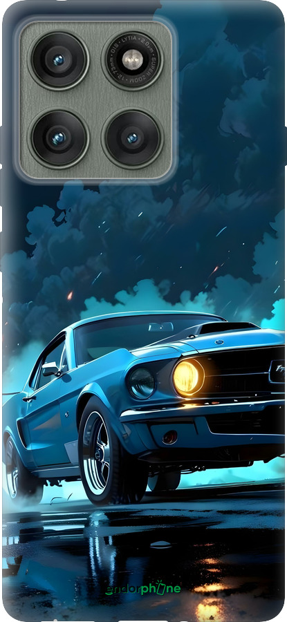 Силіконовий чехол Форд мустанг для Motorola Edge 60 Pro 5G - 6374u-4020 изображение 