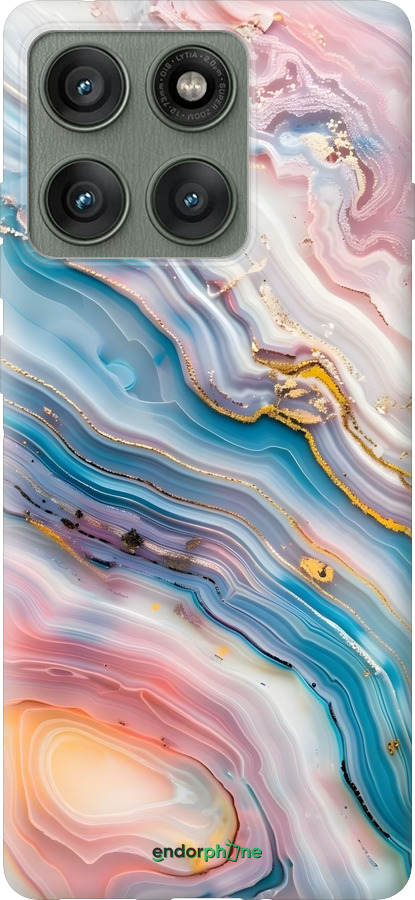 Силіконовий чехол Мрамор красивый для Motorola Edge 60 Pro 5G - 6376u-4020 изображение 