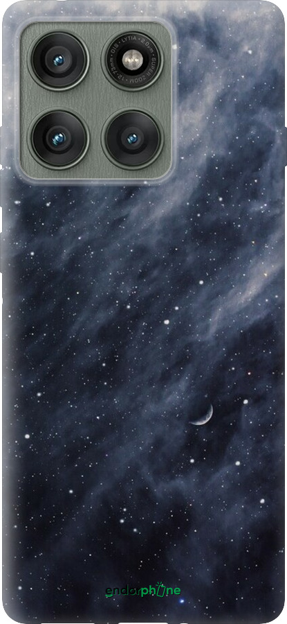 Силиконовый чехол Голубые облака, Голубая луна для Motorola Edge 60 Pro 5G - 6398u-4020 изображение 