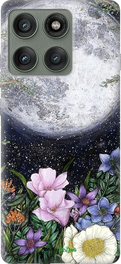 Силиконовый чехол Полночь в саду II для Motorola Edge 60 Pro 5G - 6424u-4020 изображение 
