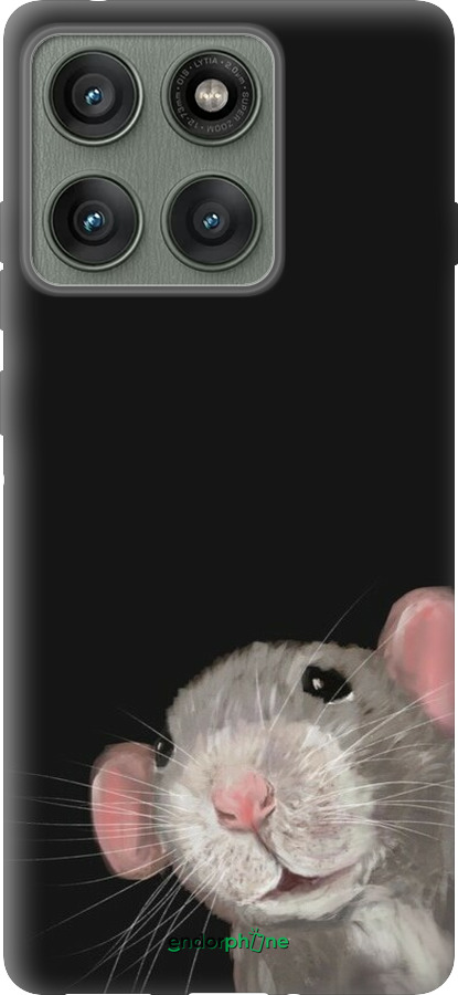 Силіконовий чехол The Peeking Rat для Motorola Edge 60 Pro 5G - 6442u-4020 изображение 