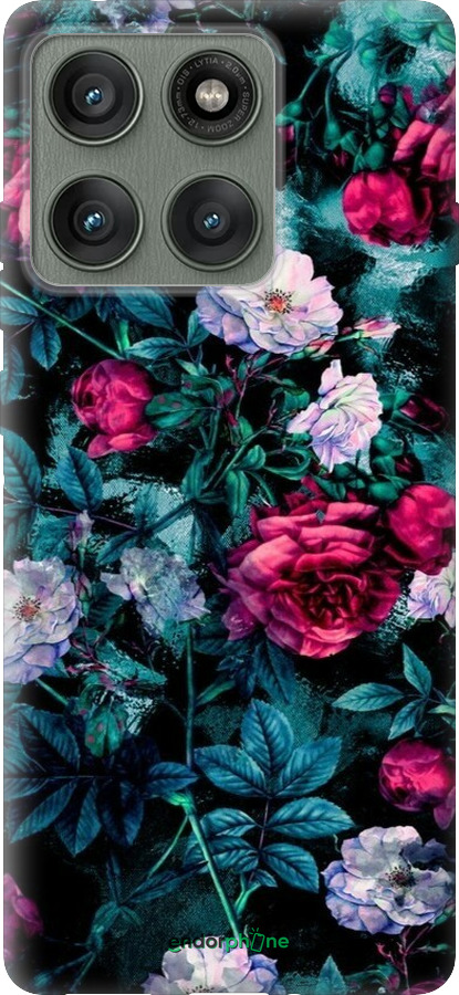 Силіконовий чехол Сад та троянди для Motorola Edge 60 Pro 5G - 6483u-4020 изображение 