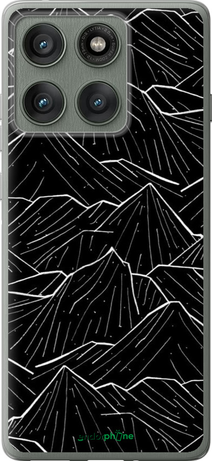 Силіконовий чехол Із зображенням Темних гір для Motorola Edge 60 Pro 5G - 6489u-4020 изображение 
