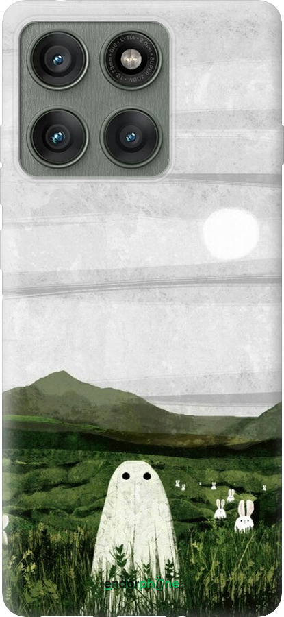 Силиконовый чехол Привидение для Motorola Edge 60 Pro 5G - 6492u-4020 изображение 