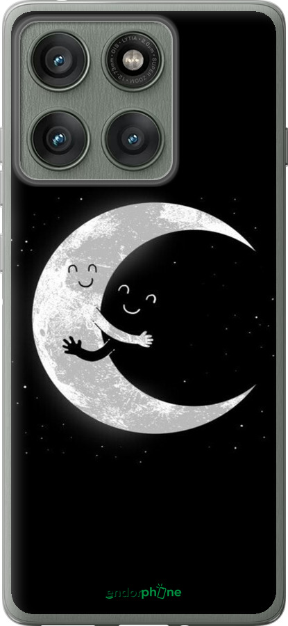 Силіконовий чехол Місячні обійми для Motorola Edge 60 Pro 5G - 6508u-4020 изображение 