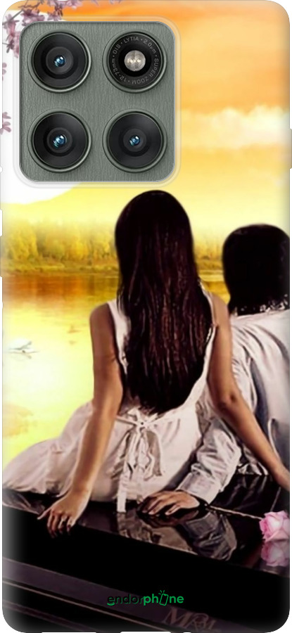 Силиконовый чехол Sunset для Motorola Edge 60 Pro 5G - 6607u-4020 изображение 