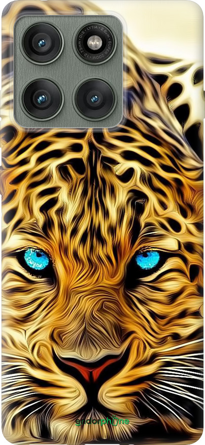 Силіконовий чехол Леопард для Motorola Edge 60 Pro 5G - 6611u-4020 изображение 