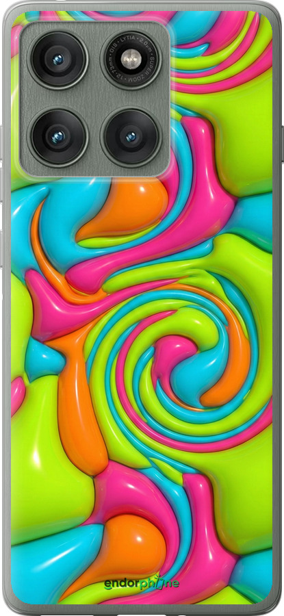 Силиконовый чехол Y2K Jelly Dream для Motorola Edge 60 Pro 5G - 6780u-4020 изображение 