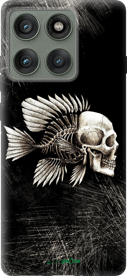 Силиконовый чехол Рыбо-человек для Motorola Edge 60 Pro 5G - 683u-4020 изображение 