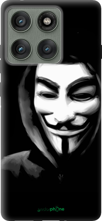 Силіконовий чехол Анонімус для Motorola Edge 60 Pro 5G - 832u-4020 изображение 