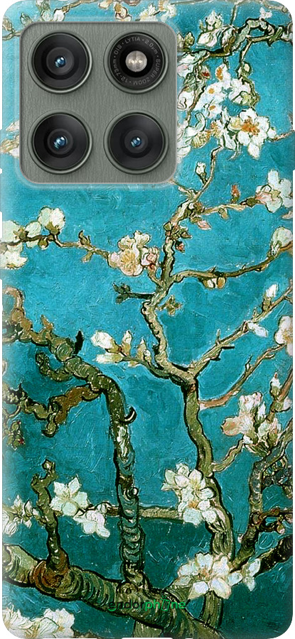 Силіконовий чехол Вінсент Ван Гог. Сакура для Motorola Edge 60 Pro 5G - 841u-4020 изображение 