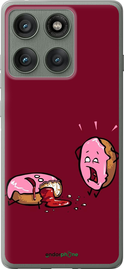 Силиконовый чехол Печенье для Motorola Edge 60 Pro 5G - 911u-4020 изображение 