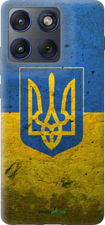 Силиконовый чехол Флаг и герб Украины 2 для Motorola EDGE 70 - 378u-4219 изображение 