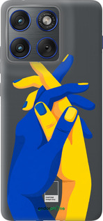 Силиконовый чехол Stand With Ukraine для Motorola EDGE 70 - 5255u-4219 изображение 