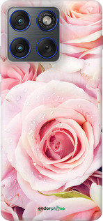 Силиконовый чехол Розы для Motorola EDGE 70 - 525u-4219 изображение 