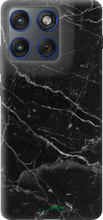 Силіконовий чехол Чорний мармур v2 для Motorola EDGE 70 - 5568u-4219 изображение 