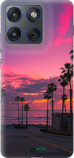 Силиконовый чехол Пальмы для Motorola EDGE 70 - 5873u-4219 изображение 