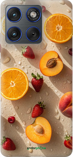 Силиконовый чехол Фрукты 3 для Motorola EDGE 70 - 6703u-4219 изображение 